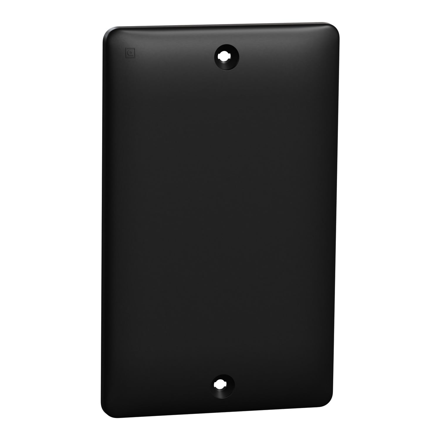 SQWS140001BK X Series Blank Plate, 2.76 in W, 1 Gangs, Polycarbonate