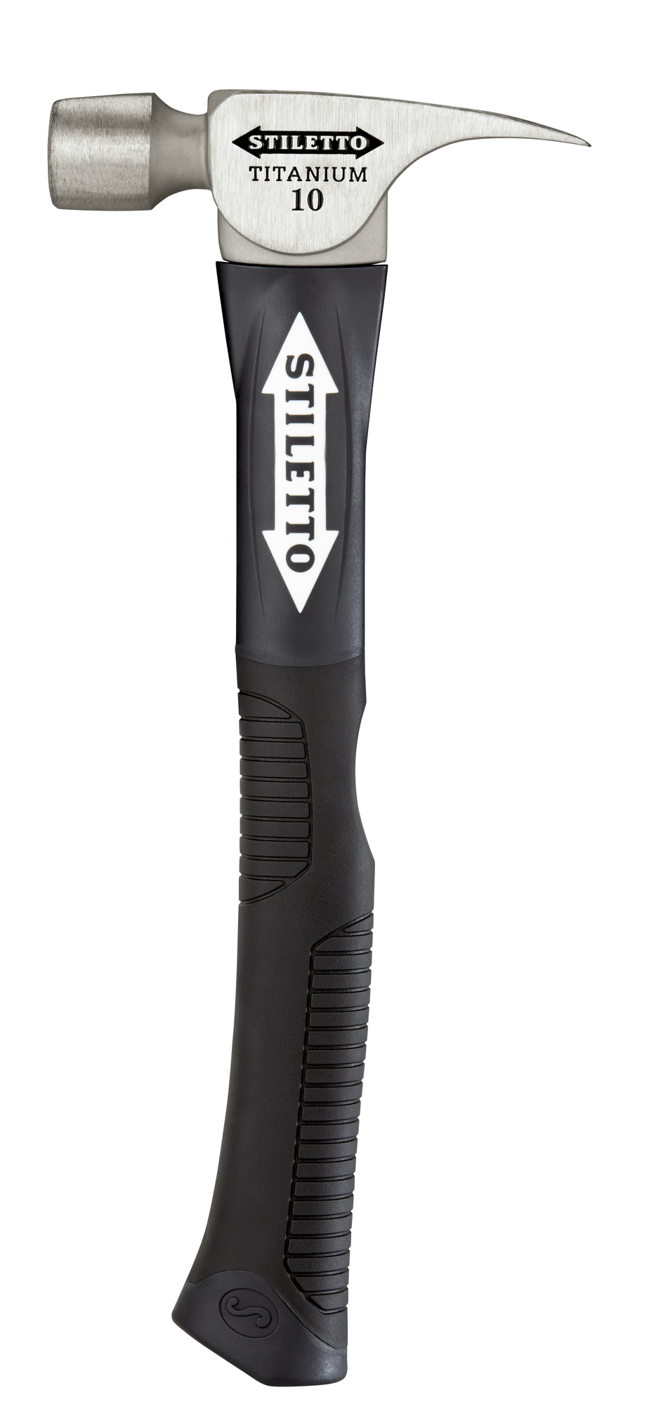 FH10C-F Framing Hammer, 14-1/2 in OAL, Smooth Face, 10 oz Titanium Head, Straight Claw, Fiberglass Handle