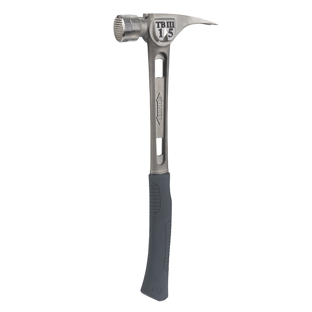 TB3MC Ti-Bone III Hammer, Milled Face, 15 oz Titanium Head, Composite Handle