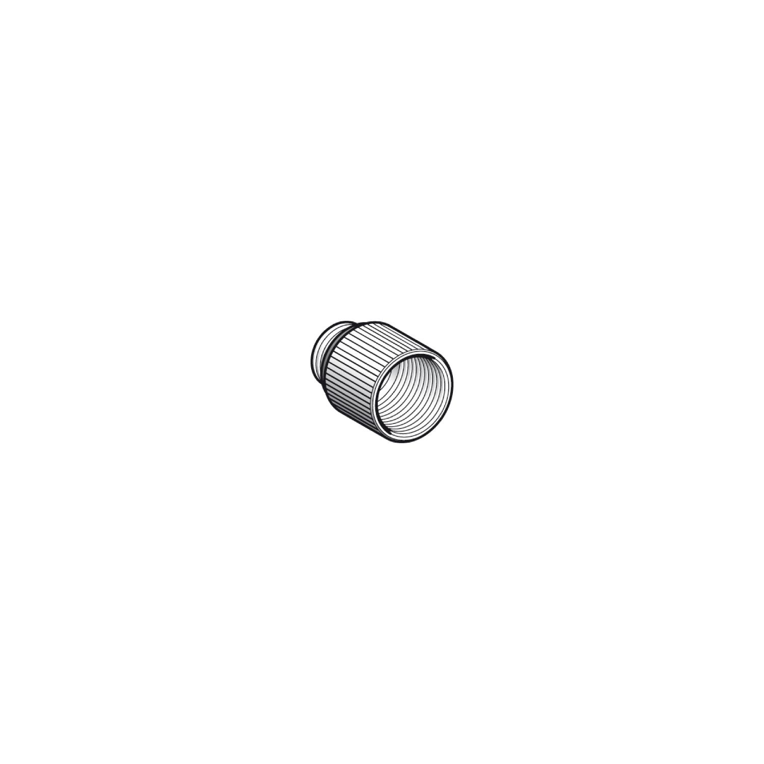 DE9RA2012 Preventa Conduit Adapter, For Use With XCKVR Metal Guard Switch, 1/2 in NPT