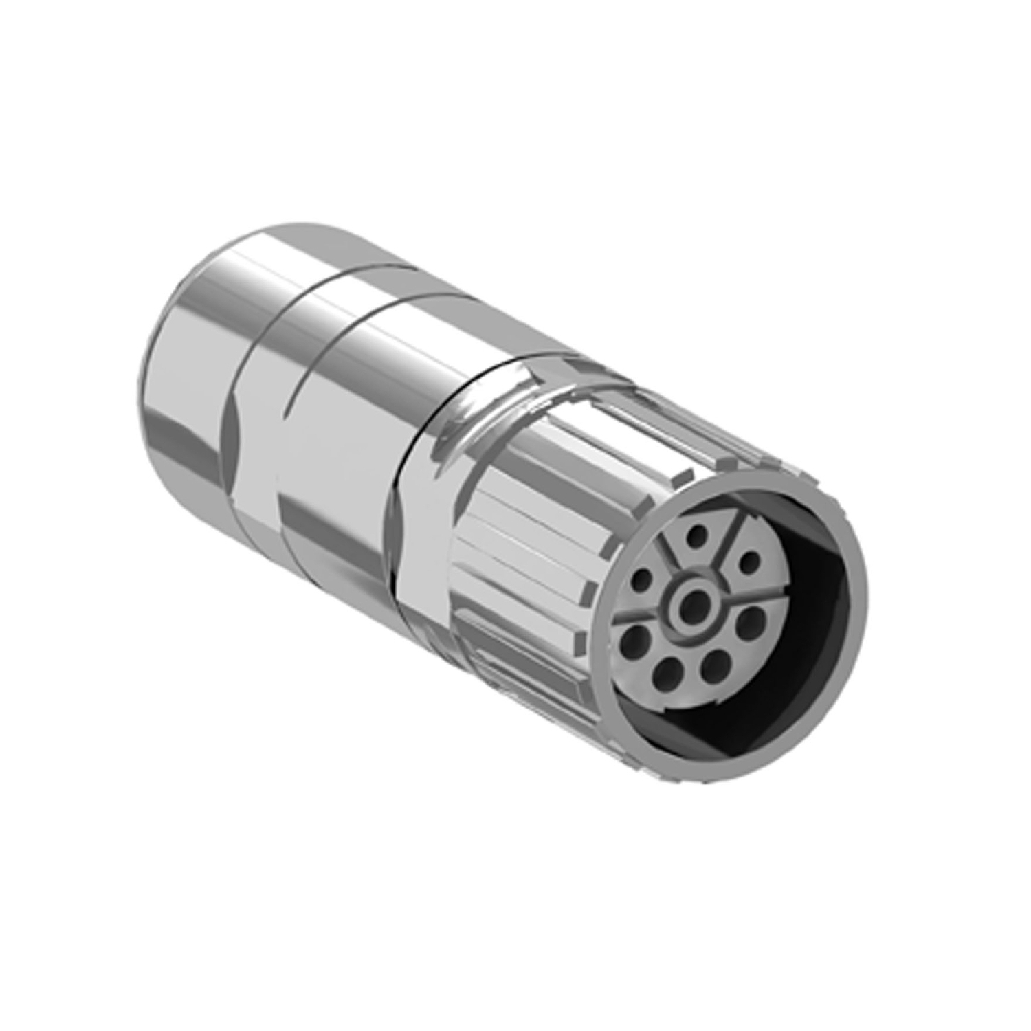 VW3M8215 VW3 Industrial Connector, For Use With BDH BMH BMP BRH BSH, M23 Connector Type
