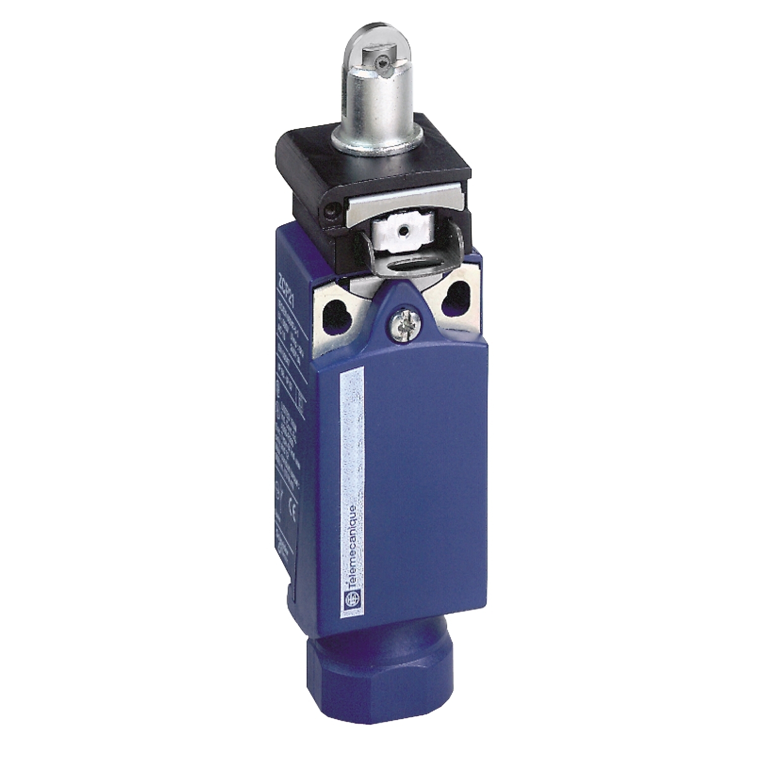 XCPR2502P20 Compact Fixed Standard Format Limit Switch, 300/500 V, Roller Plunger Actuator, 1NO-1NC Contact, 2 Poles