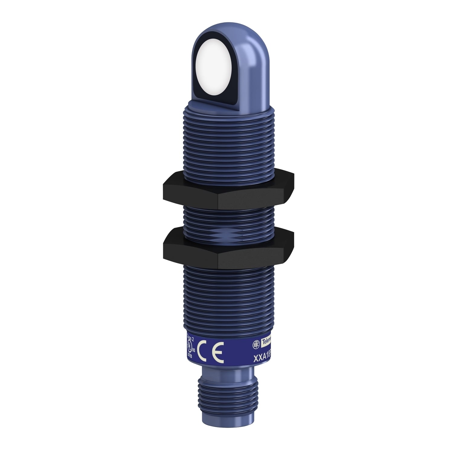 XXA18P1PM12 General purpose M18 Cylindrical Design, Ultrasonic, Discrete output, 1 NO + 1 NC contact, 12 to 24 V DC