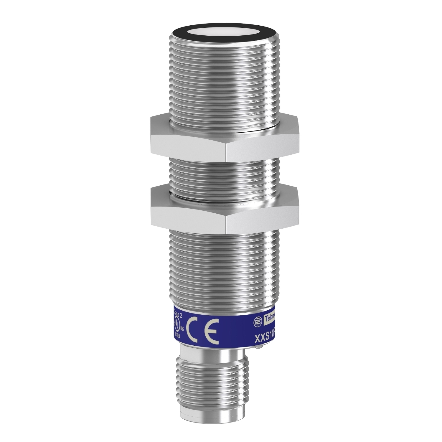 XXS18S1VM12 XX Cylindrical Telemecanique, Ultrasonic Sensing, Analog Output, 24 V DC