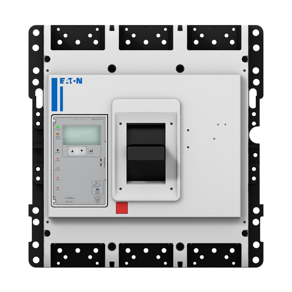 PDG63M2000E2NN Power Defense Globally Rated Molded Case Circuit Breaker, 600 V AC, 2000 A, 65 kA at 480 V/35 kA at 600 V Interrupt, 3 Poles, Electronic Trip