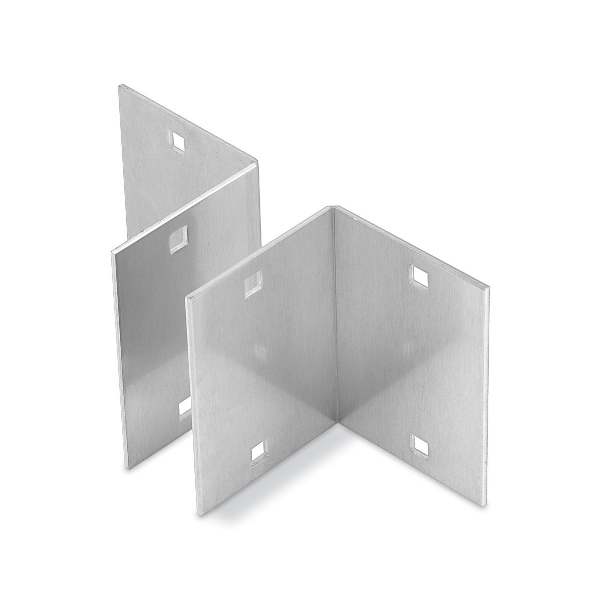 ABW4BSP Box to Tray Plate Kit, 4 in H, Aluminum