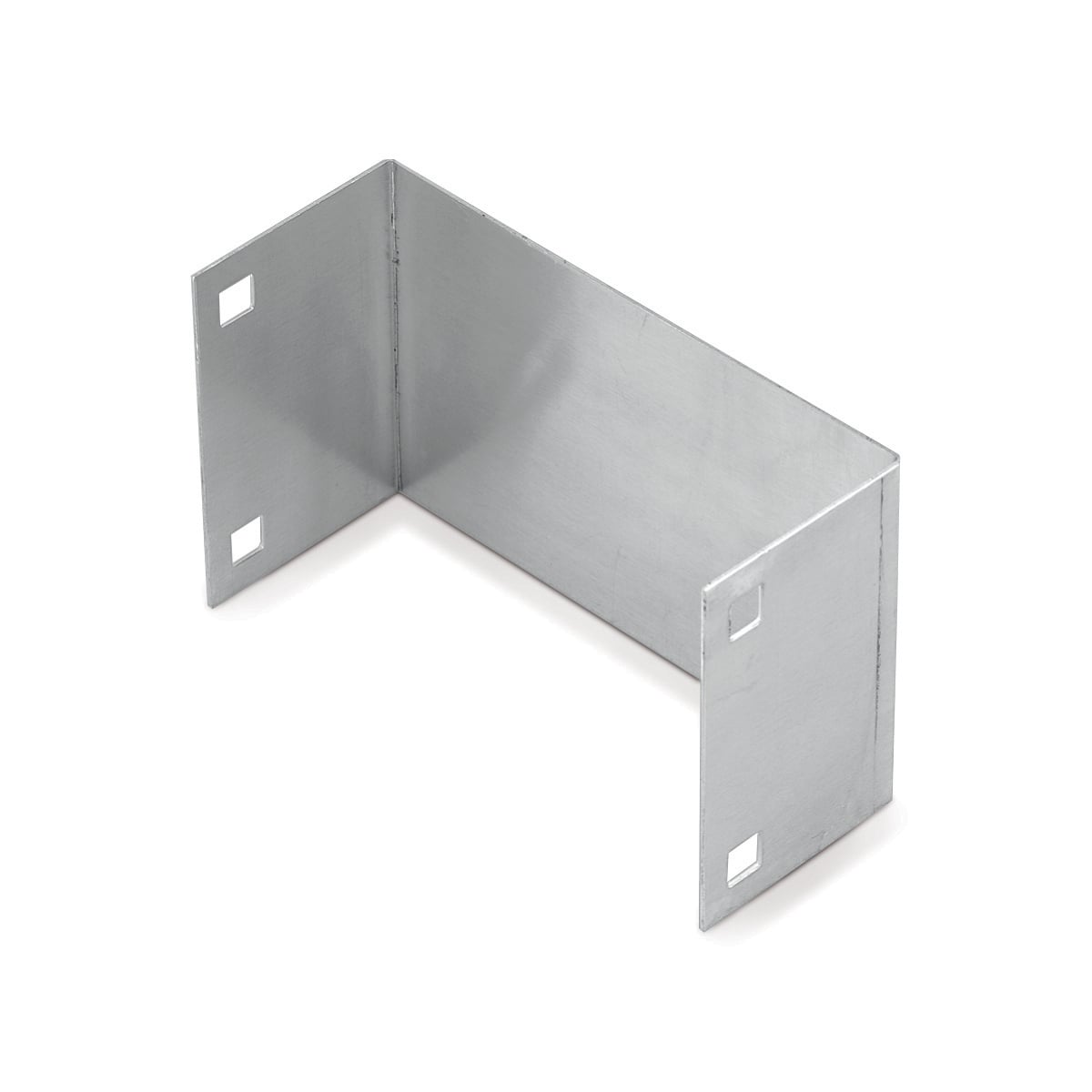 ABW412CEP Closure End Plate, 12 in W Tray, 4 in H, Aluminum
