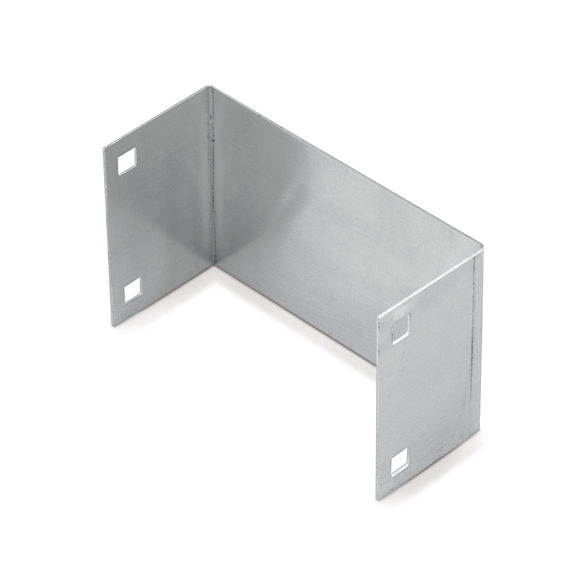ABW418CEP Closure End Plate, 18 in W Tray, 4 in H, Aluminum