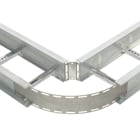 Aluminum 6 inches side rail height 24 inches width horizontal splice plate