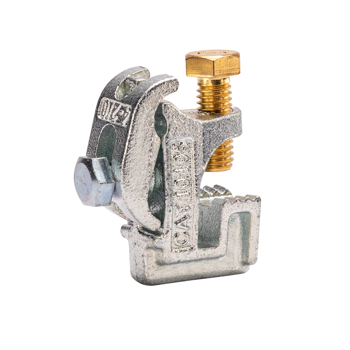 10105 Conductor Grounding Clamp, 4 to 2/0 AWG Conductor, Malleable Iron