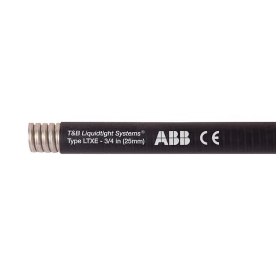 LTXES03B-C T&B Type LTXE Extreme Temperature Liquid Tight Conduit, 3/4 in Trade, 0.82 in ID x 1.05 in OD, 100 ft L, Steel