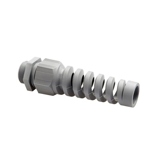 NCGS-0501B Strain Relief Cable Gland, 1/2 in Trade, 5 to 9 mm Cable Openings, Nylon