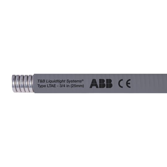 LTAES03G-C T&B Type LTAE Liquid Tight Conduit, 3/4 in Trade, 0.82 in ID x 1.05 in OD, 100 ft L, Aluminum