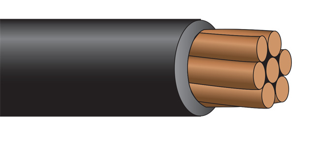 XH600YW XH XHHW-2 Copper Conductor, 600, 1000 V, (1) Conductors 600 kcmil Conductor Stranded Copper Conductor, Yellow