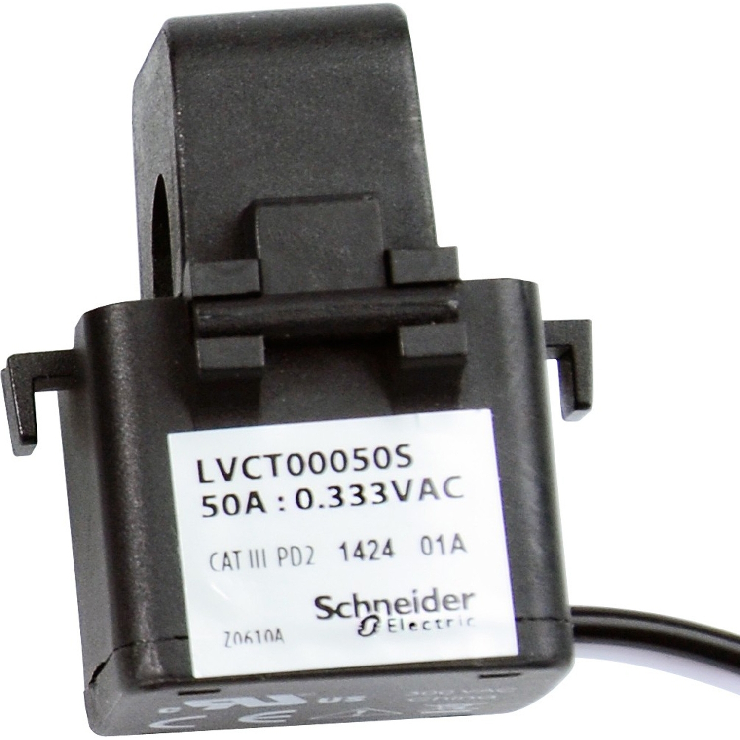 LVCT00050S PowerLogic Split core balance, 50 A primary, 0.333 V, 50/60 Hz