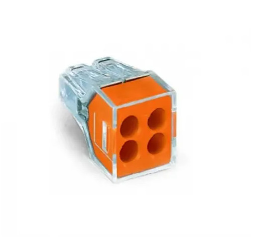 773-104/VE00-2500 773 WALL-NUTS Push-In Wire Connector, 12 to 16 AWG, 12 to 18 AWG Side Entry Wire, Copper
