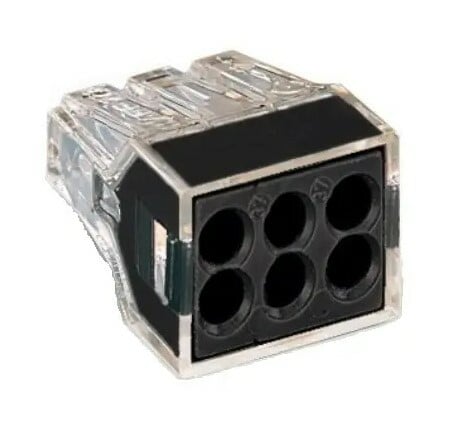 773-166/VE00-2500 773 WALL-NUTS Push-In Wire Connector, 10 to 14 AWG, Copper
