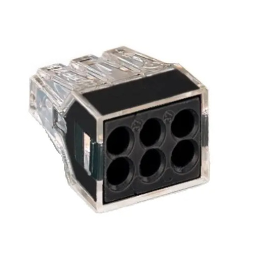 773-166/VE00-0500 773 WALL-NUTS Push-In Wire Connector, 10 to 14 AWG, Copper