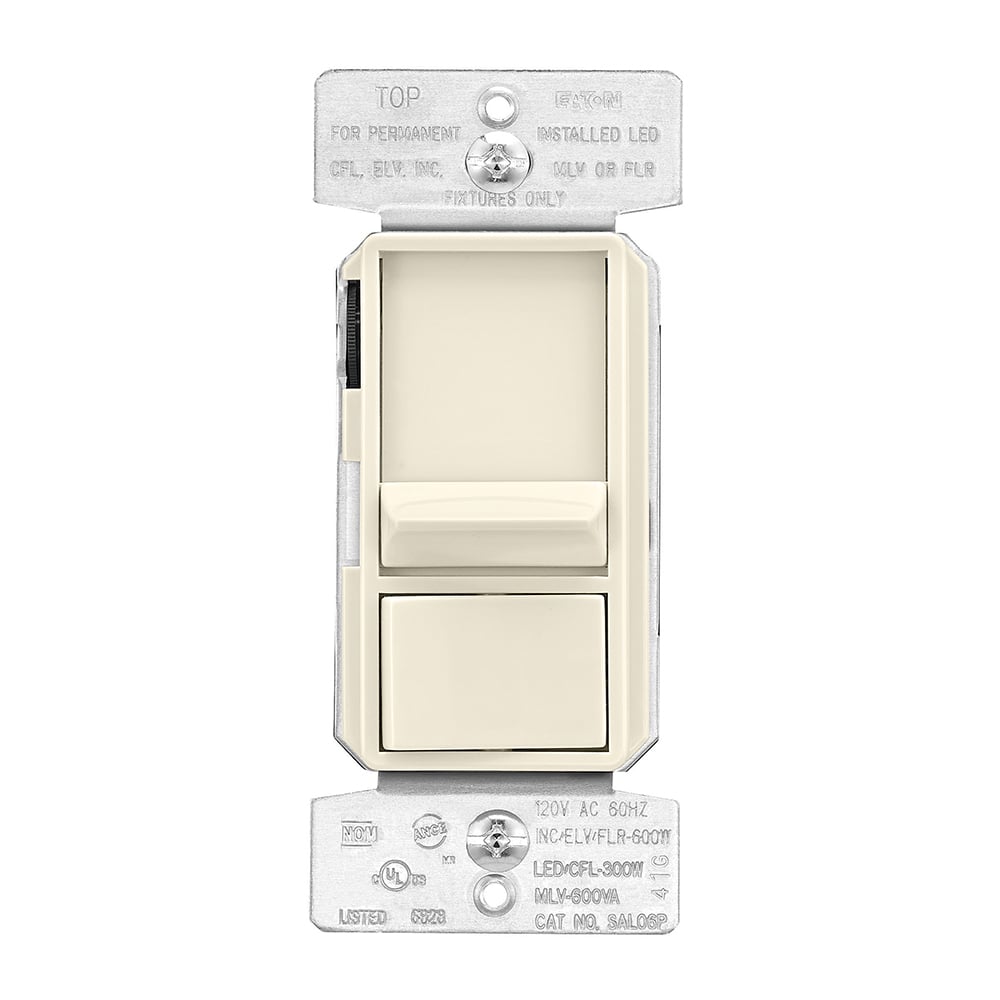 DIMMER, ALL-LOAD SKYE SLIDE - LT. ALMOND 4757501