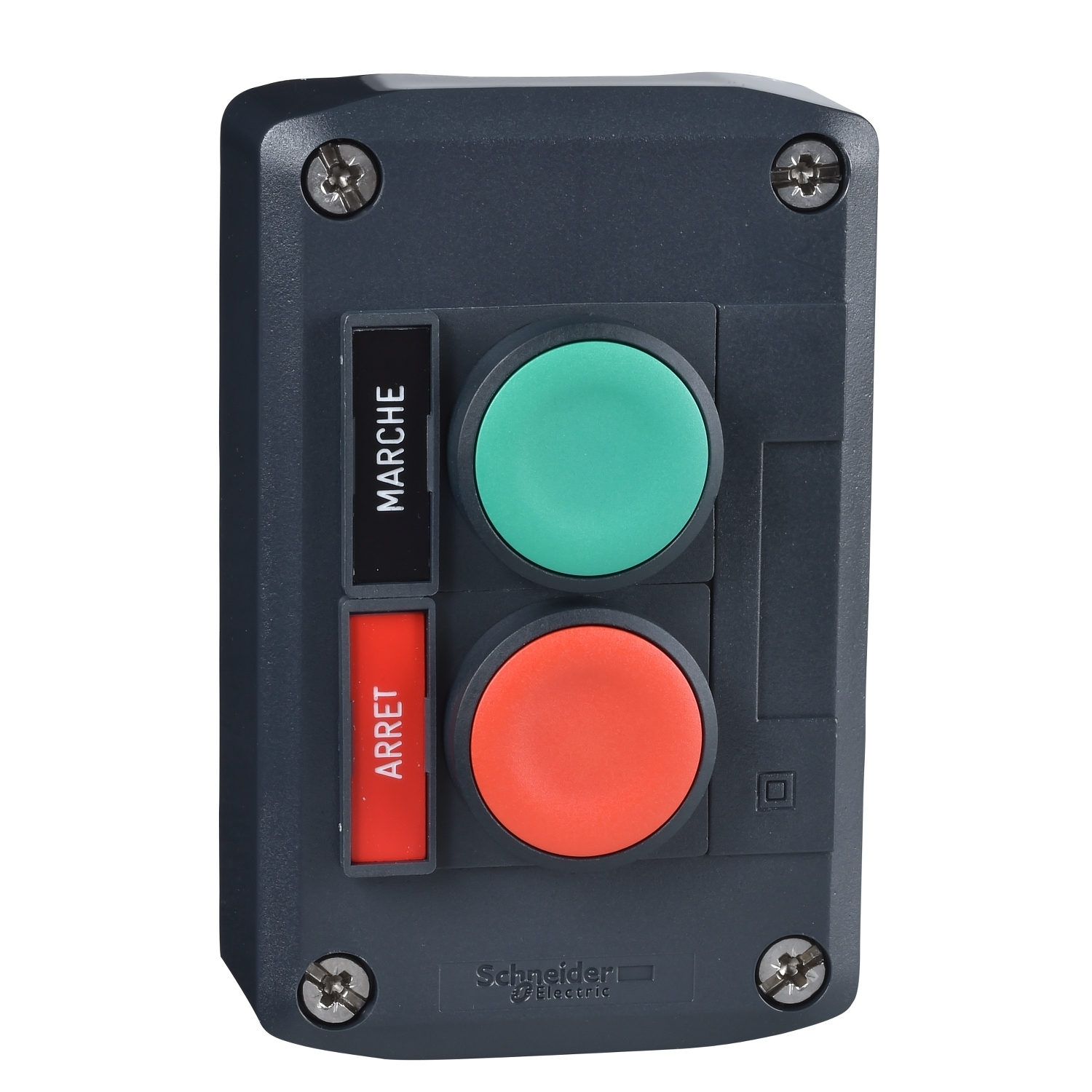 XALACS2 Harmony Complete Pushbutton Control Station, 1NO-1NC Contact, 13/4X/IP66/IK03 NEMA Rating