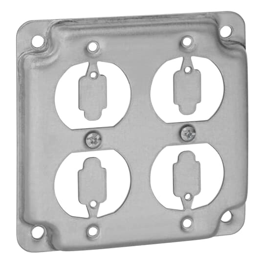 RS-8 Steel City RS Series Surface Cover, 4 in L x 4 in W x 1/2 in D, Steel