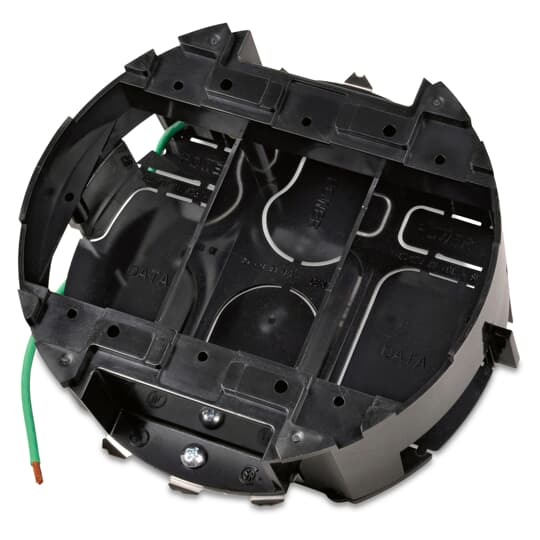 68-HP-FMK Steel City Flush Service Non-Metallic Mounting Kit, For Use With 68-HP Series Flush Cover to 68-HP Series Floor Box, 3-Gang