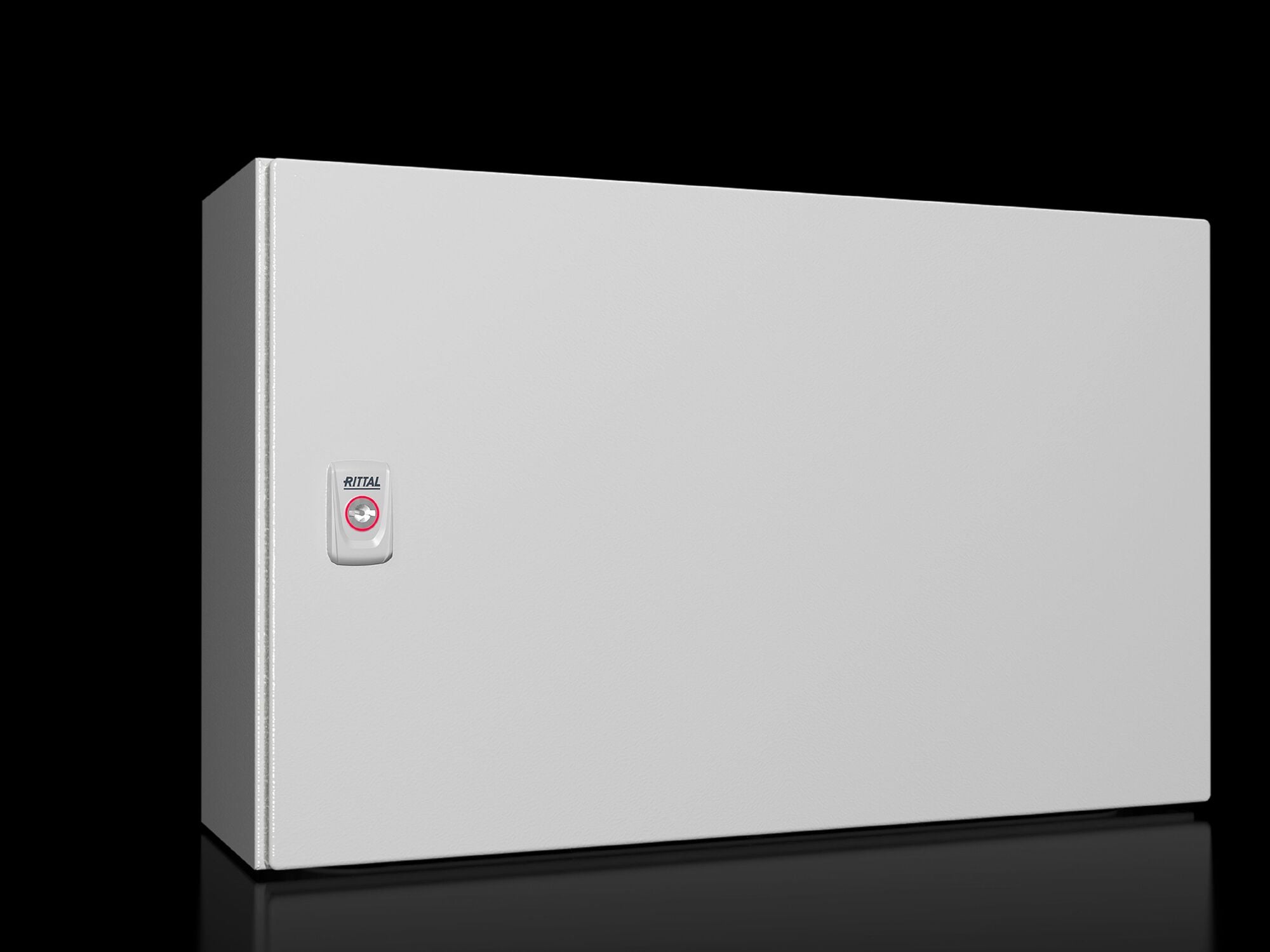 1039000 AX Series Compact Enclosure With (1) Gland Plate, 600 mm W x 210 mm D x 380 mm H, NEMA 4, Carbon Steel
