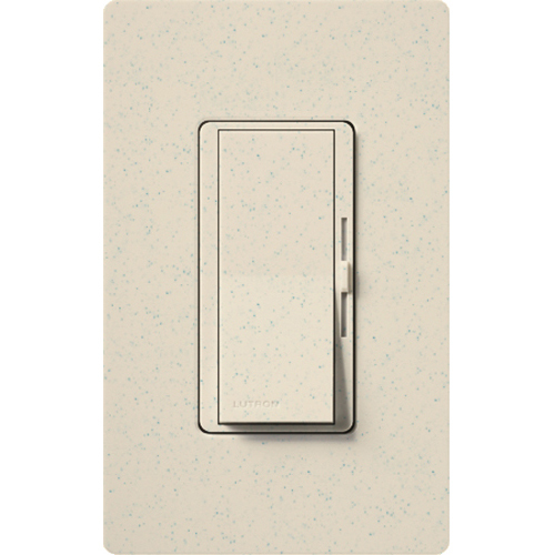 DVSCCL-153P-LS Diva C.L 3-Way Designer Style Dimmer Switch, 120 VAC, 1 Poles, Slide-to-Bright/Dim Operation, Limestone