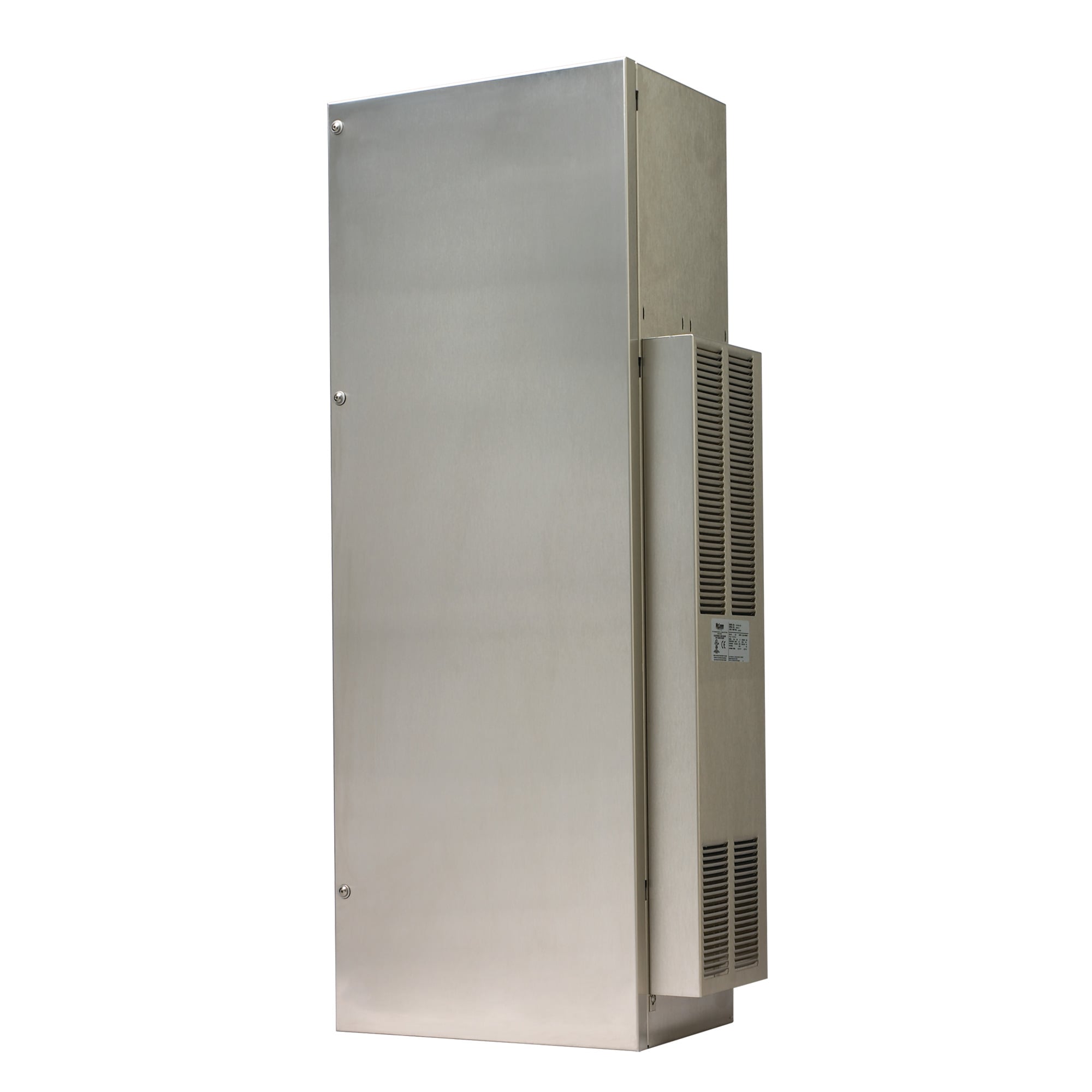 CR430846G401 ProAir MCL Indoor/Outdoor/Corrosion Sealed Enclosure Air Conditioner, 400 to 460 V AC, 3.6 A, 50/60 Hz, NEMA 3R/4/4X/12 Enclosure, 8000 Btu/hr