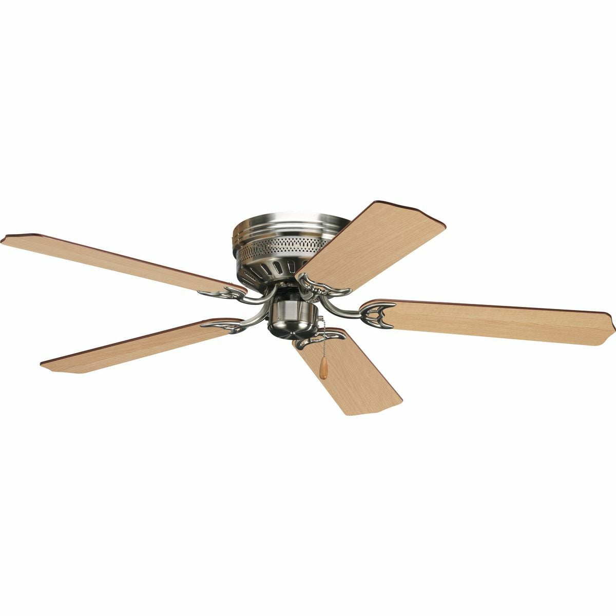 P2525-09 Pre-Wired Traditional Ceiling Fan, 11 deg Blade Pitch, Steel Housing, Fiberboard Blade, 4035 cfm Flow Rate
