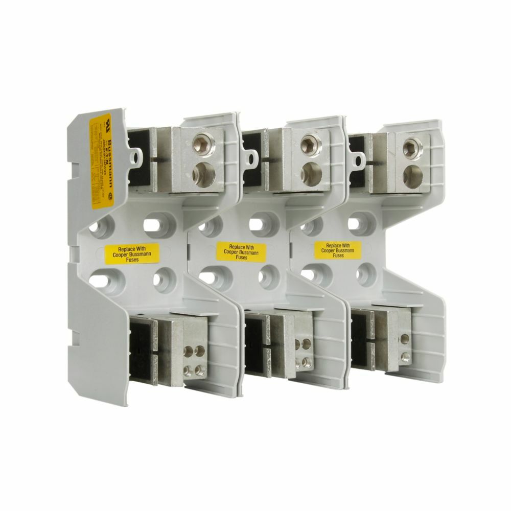 Eaton Bussmann series JM modular fuse block, 600V, 225-400A, Three-pole, 22