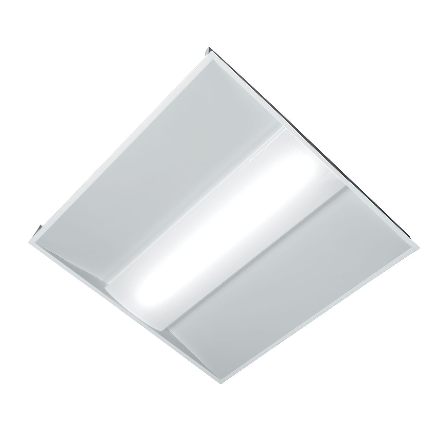 22RTC3435 Metalux RTC Center Lensed Commercial Recessed Troffer, (1) Lamps Lamp, 28.6 W Fixture, 120 to 277 V AC, Cold Rolled Steel Housing