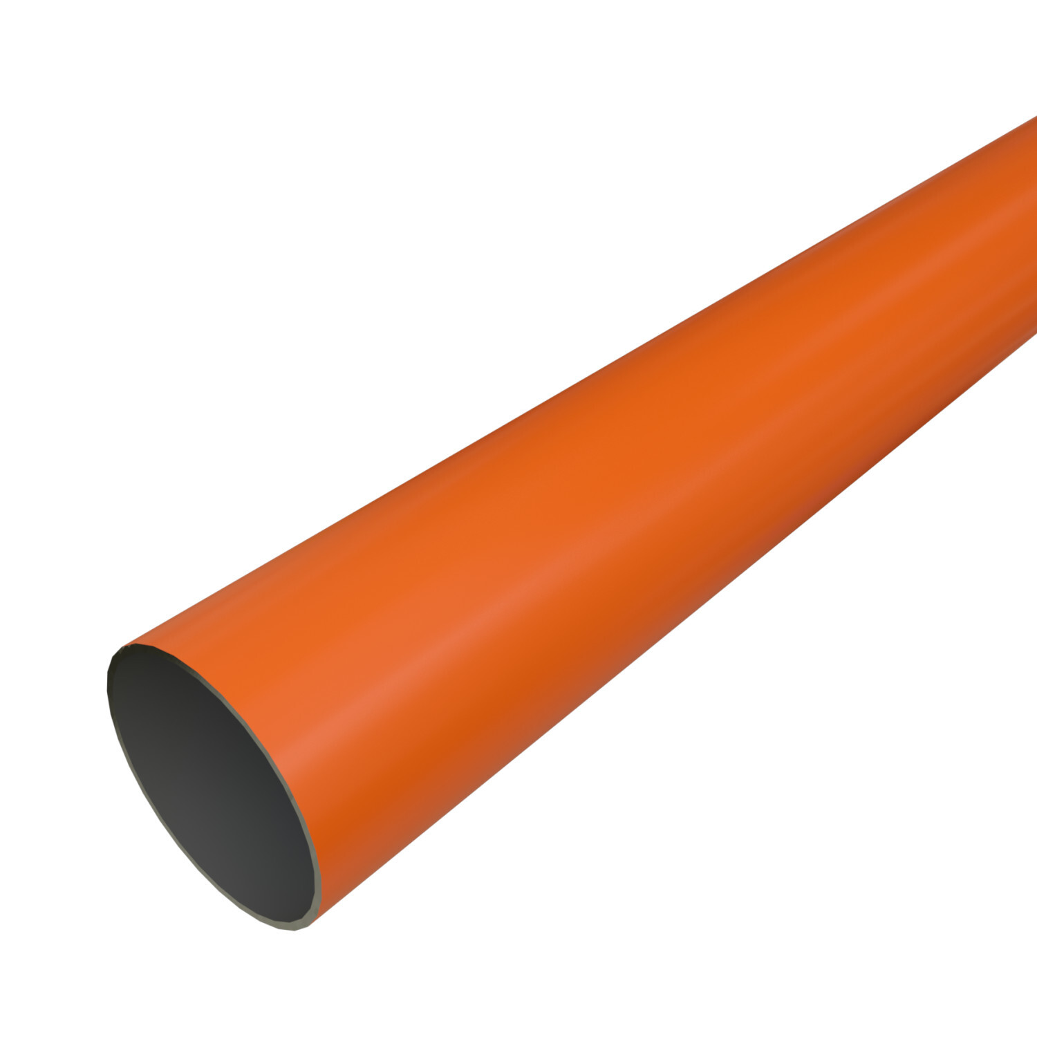 838851 EMT Conduit, Orange, 2-1/2 inch, 10 ft