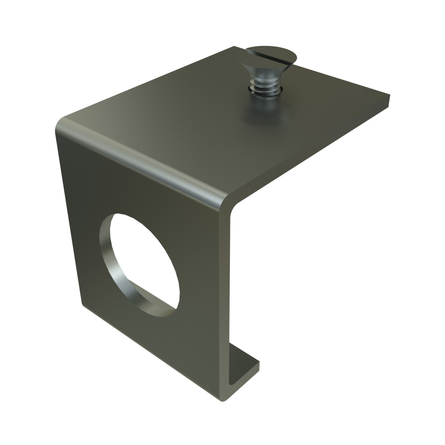 P2521-100-EG End Connector, For Use With P1000 Channels and 1 in Conduit, Electro-Galvanized