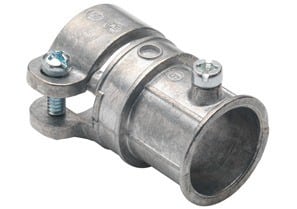 3/4" EMT to 1/2" FMC Combination Coupling