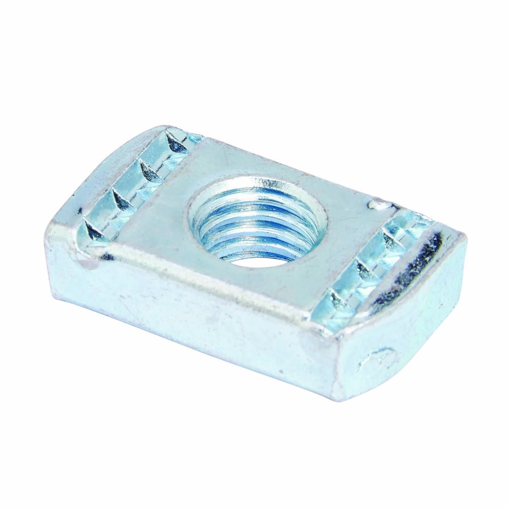N224WOSS6 200 Standard Channel Nut, For Use With B22, B24, B26 and B32 Series Medium Channel, 1/4 in THK, 1/4-20 Thread, 316 Stainless Steel
