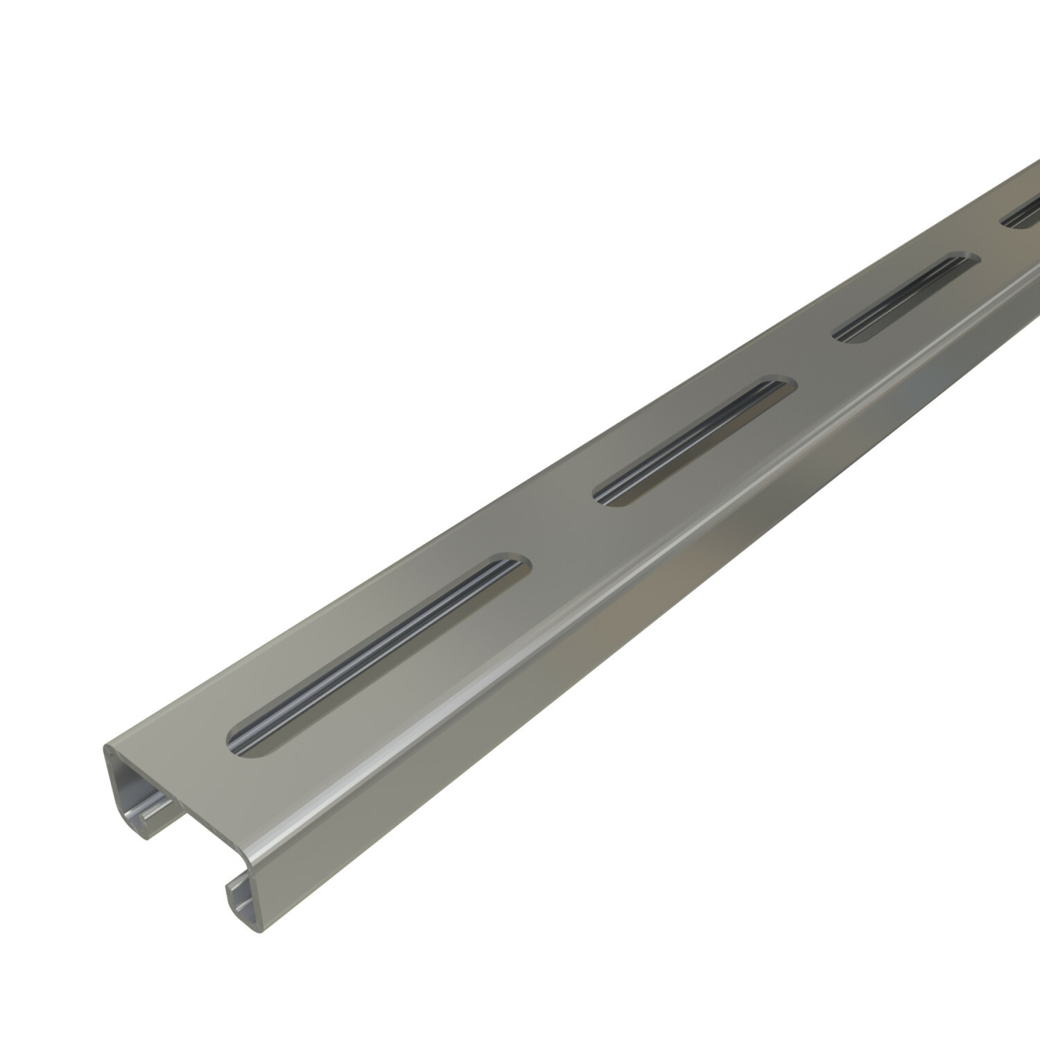 UNISTRUT CHANNEL, 14ga, 1-5/8"x 13/16", SL-SLOTS, PG