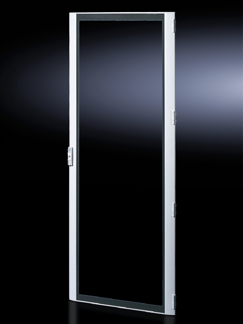 8610605 TS Series Glazed Door With 18 in W x 72 in H Viewing Area, For Use With TS, TS IT, SE8 Series 2000 mm H x 600 mm W Enclosure, Die Cast Zinc/Extruded Aluminum/Glass