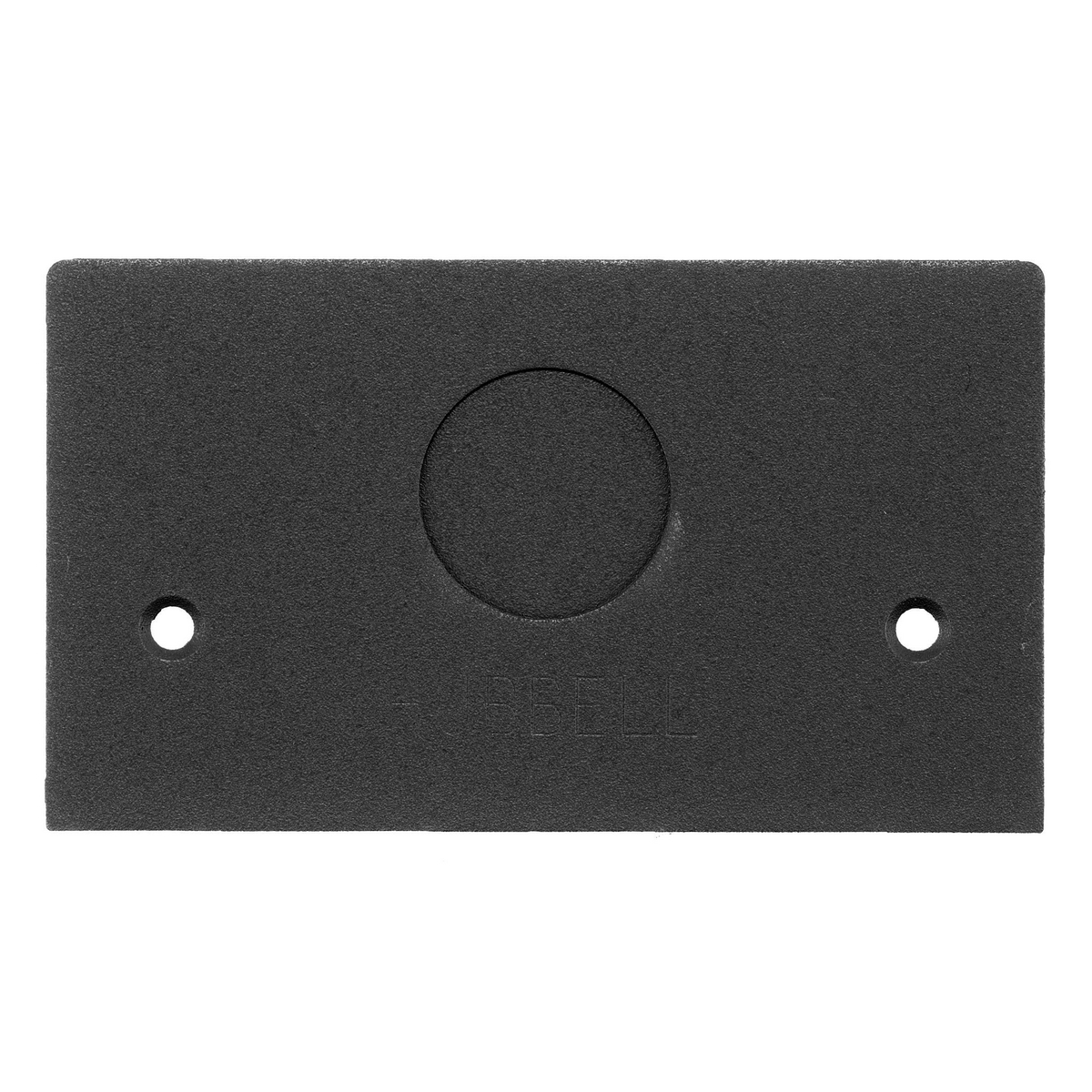 SS2309FBKA Standard Sized Faceplate, Aluminum