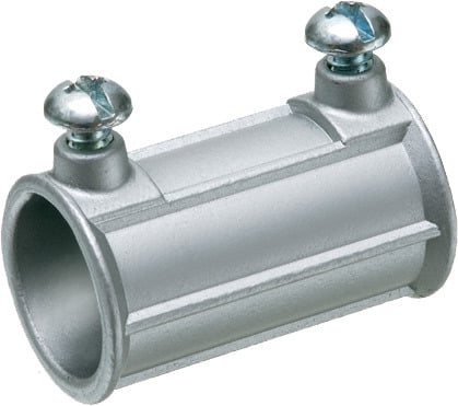 815 Concretetight Set Screw Coupling, 2 in, For Use With EMT Conduit, Die Cast Zinc
