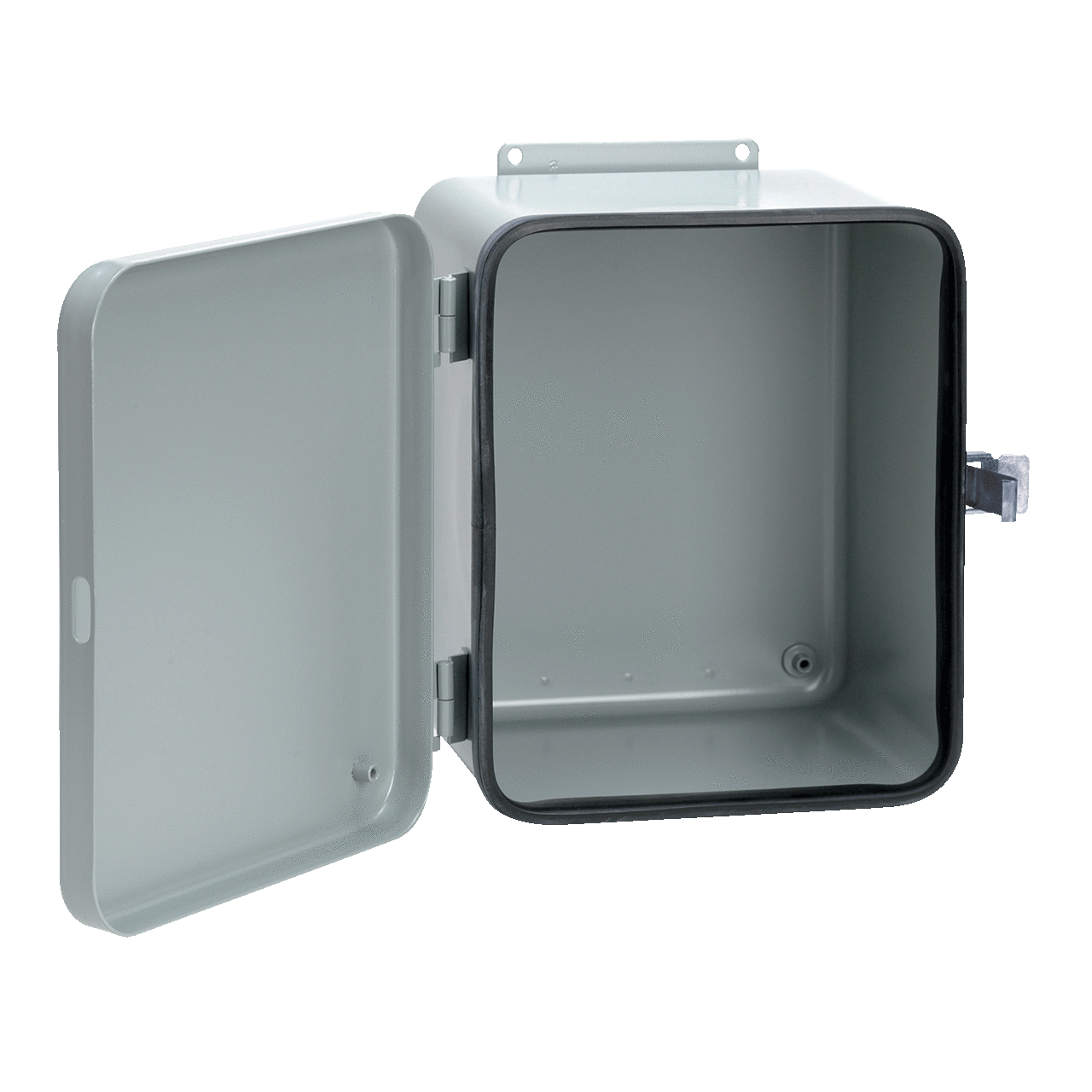 A666DL A51 Contoured Junction Box, 6 in H x 6 in W x 6 in D, Hinged/Removable Cover, NEMA 12/IP65 NEMA Rating, Steel