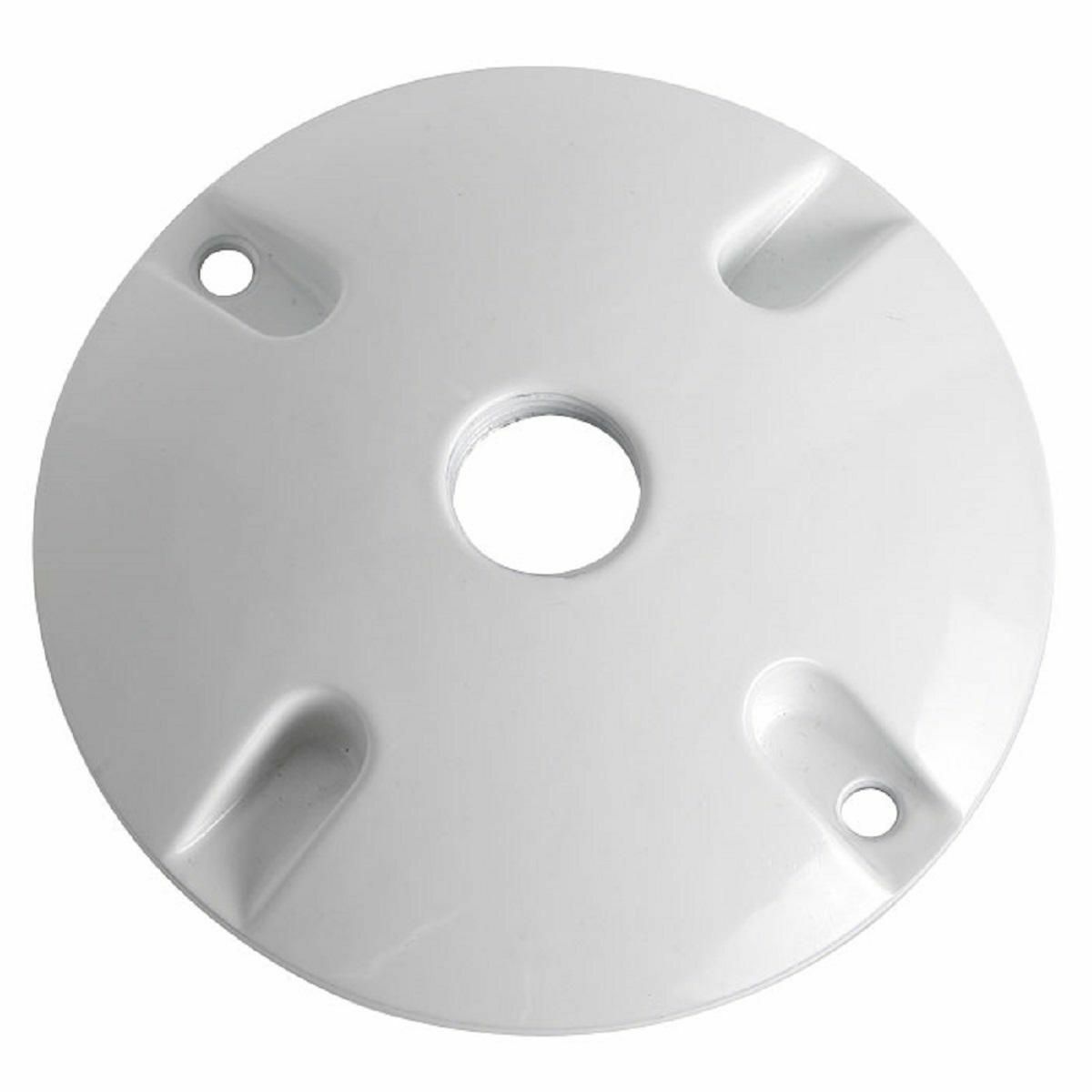 LV310WH Weatherproof Lamp Holder Cover, Die Cast Metal