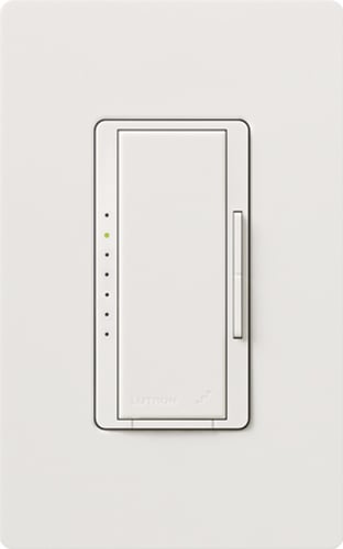 MRF2-F6AN-DV-WH Maestro Wireless 3-Wire Dimmer for Ballast/LED Driver, 6 Amp, Neutral Required, 1 Pole/Multi-Location, 120/277V, White