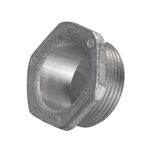 CN-300 Bushed Conduit Nipple, 3 in, For Use With IMC/Rigid Conduit, Malleable Iron, Zinc Plated