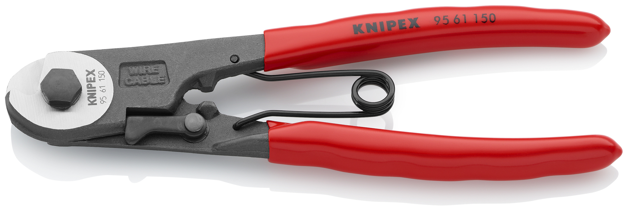 Bowden Cable Cutter, 6 in., Plastic Coating, Bulk