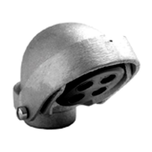 1203 Bridgeport Threaded Service Entrance Cap, 1 in, (5) 7/16 in, 1/2 in Hole, For Use With IMC/Rigid Conduit, Aluminum