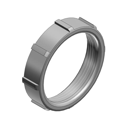 122AL T&B Metallic Conduit Bushing, 1/2 in Trade, Aluminum, Zinc Plated