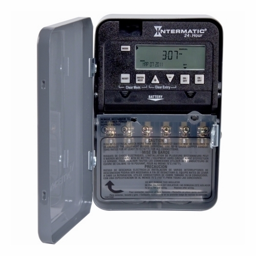 ET1125C ET1100 Electronic Timer Switch, 1 min to 23 hr 59 min Setting, 120/277 V AC, 1, 2 hp, 1NO 1 Form A SPST Contact, 1 Poles
