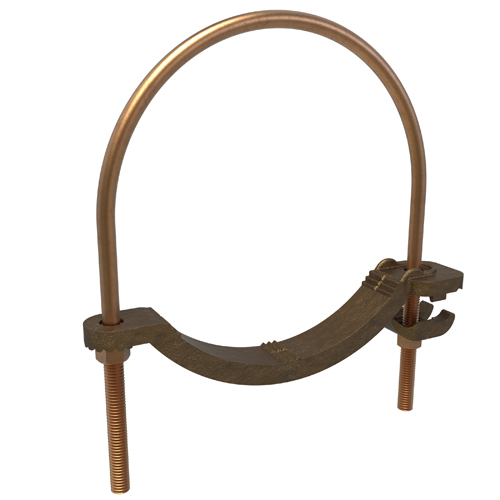 GPL3906BU ClearChoice Mechanical Grounding Clamp, 4 to 4/0 AWG Cable