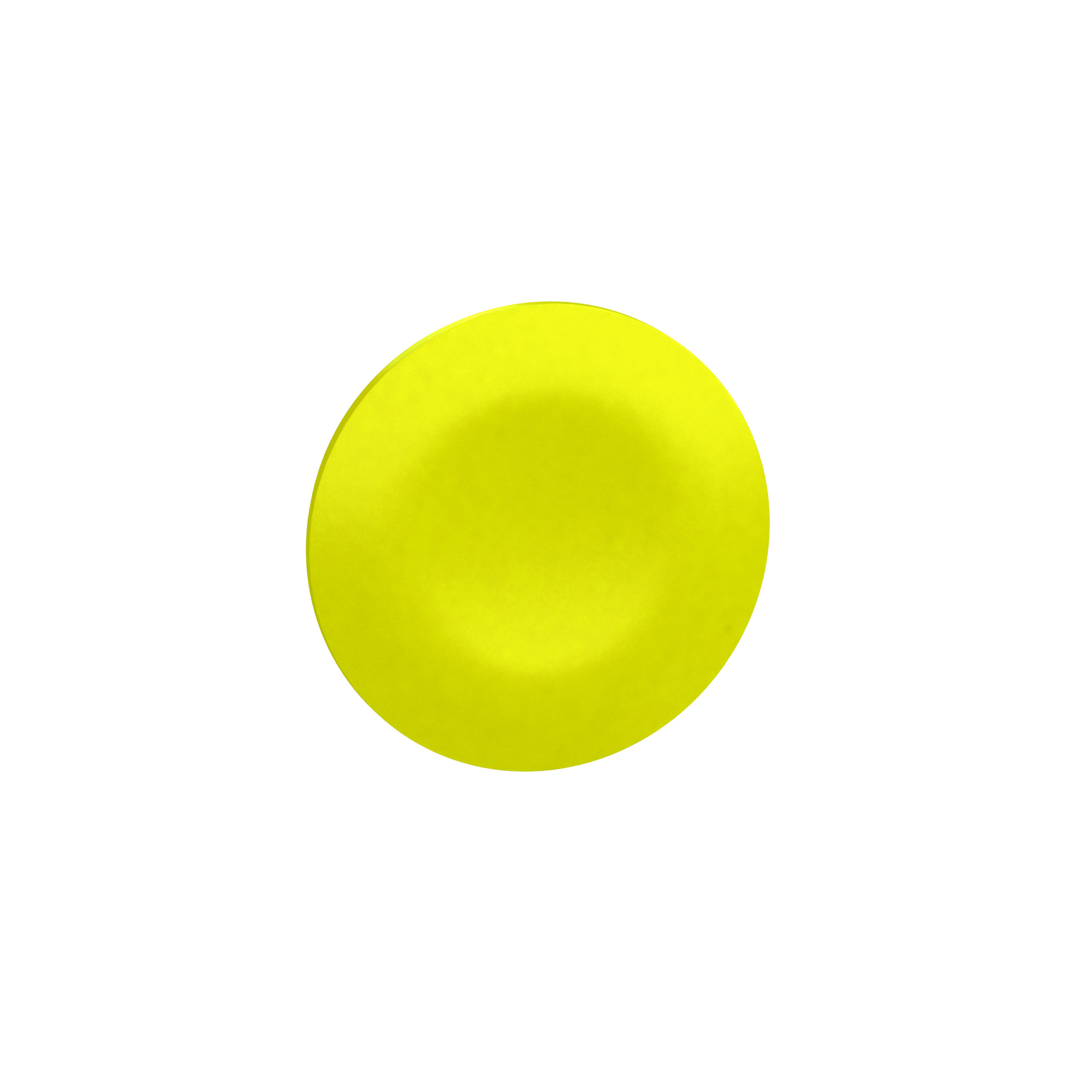 ZBA75 Harmony Flush Unmarked Cap, Round Shape